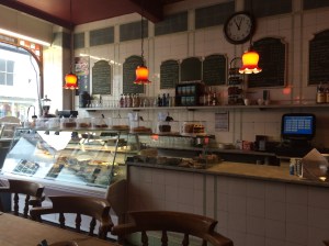 Inside Oliver's Coffee House